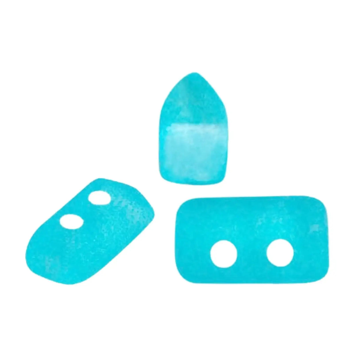 Piros Beads La Divine Translucent Aqua Matte