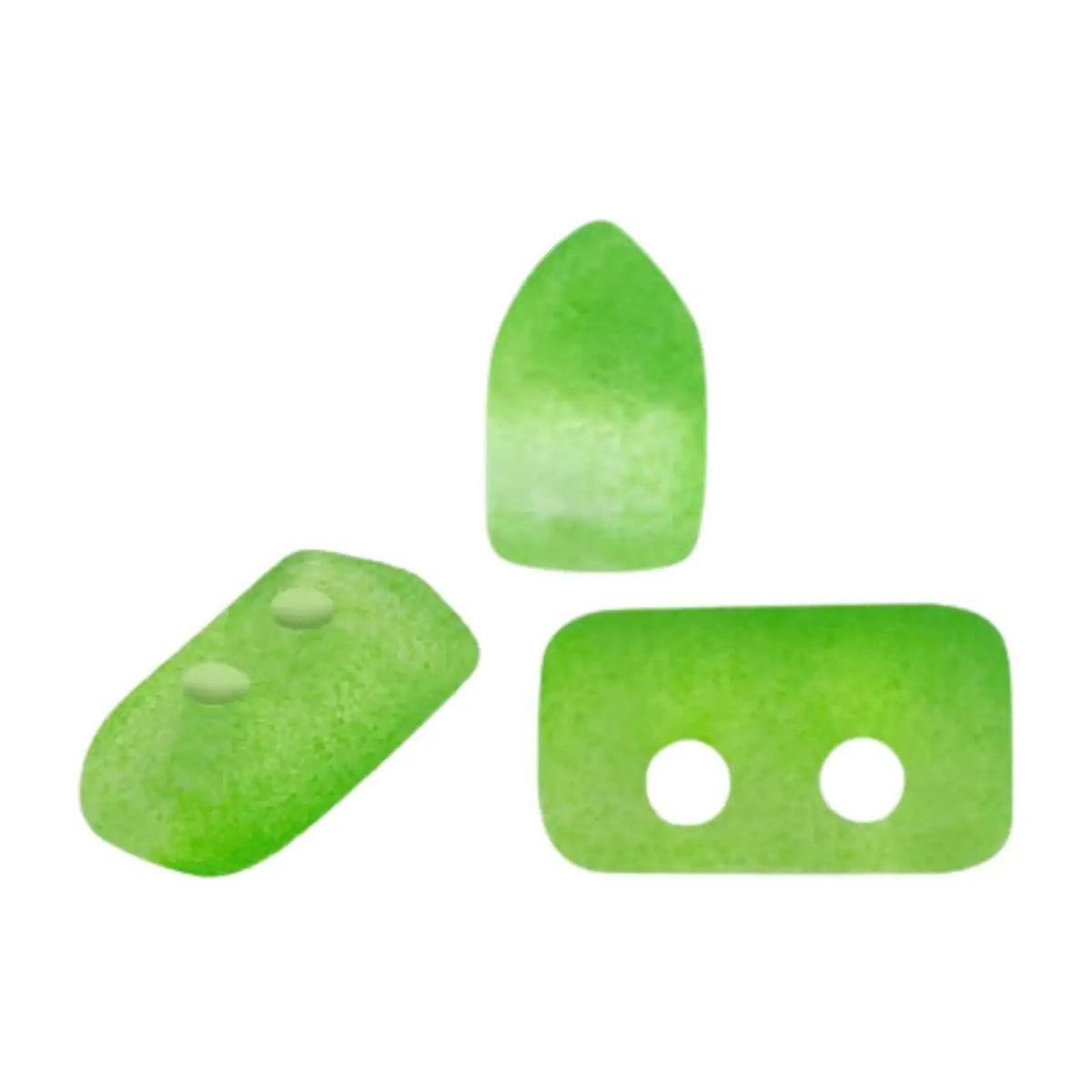 Piros Beads La Divine Translucent Pistachio Matte