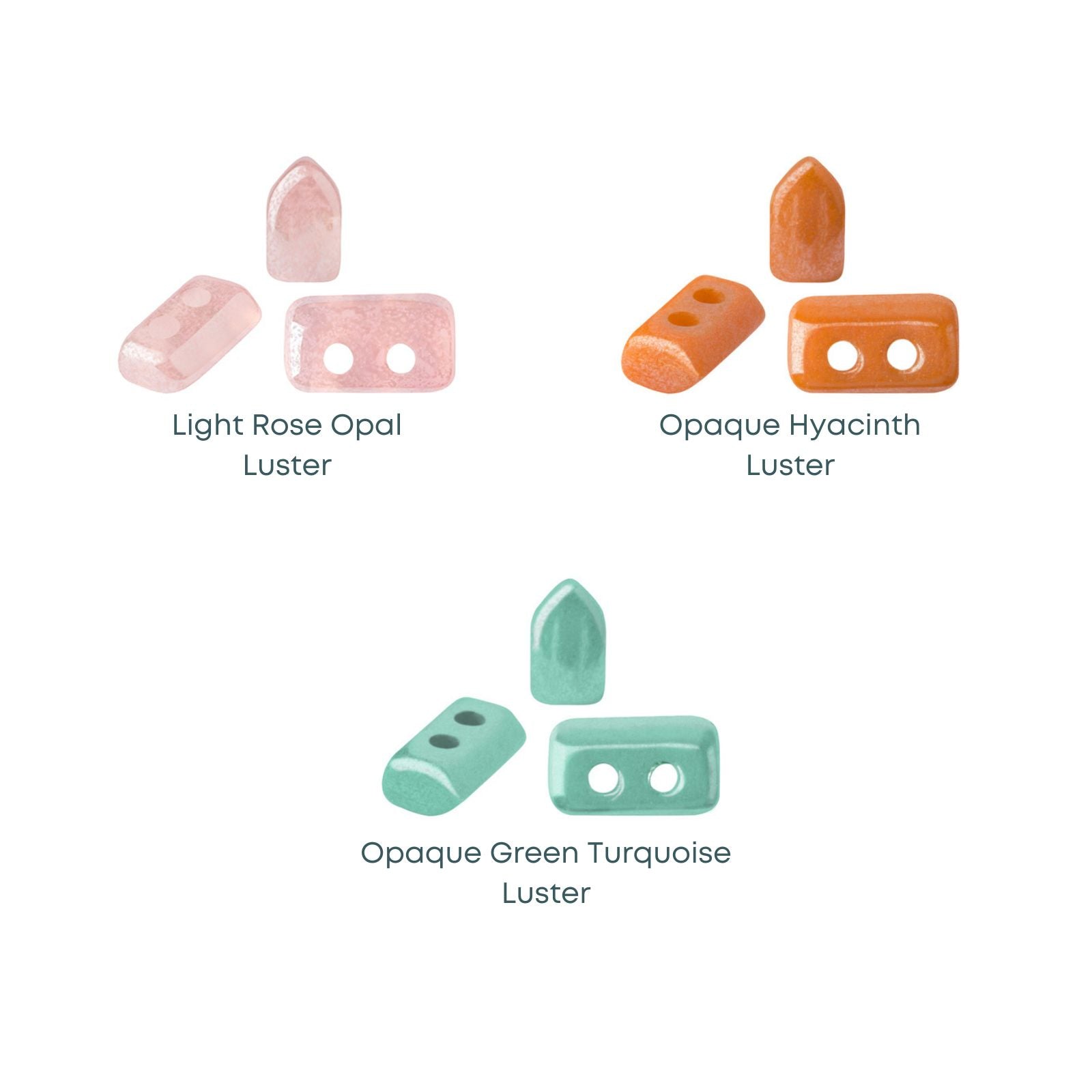 Piros Beads par Puca, Luster, 5g & 20g