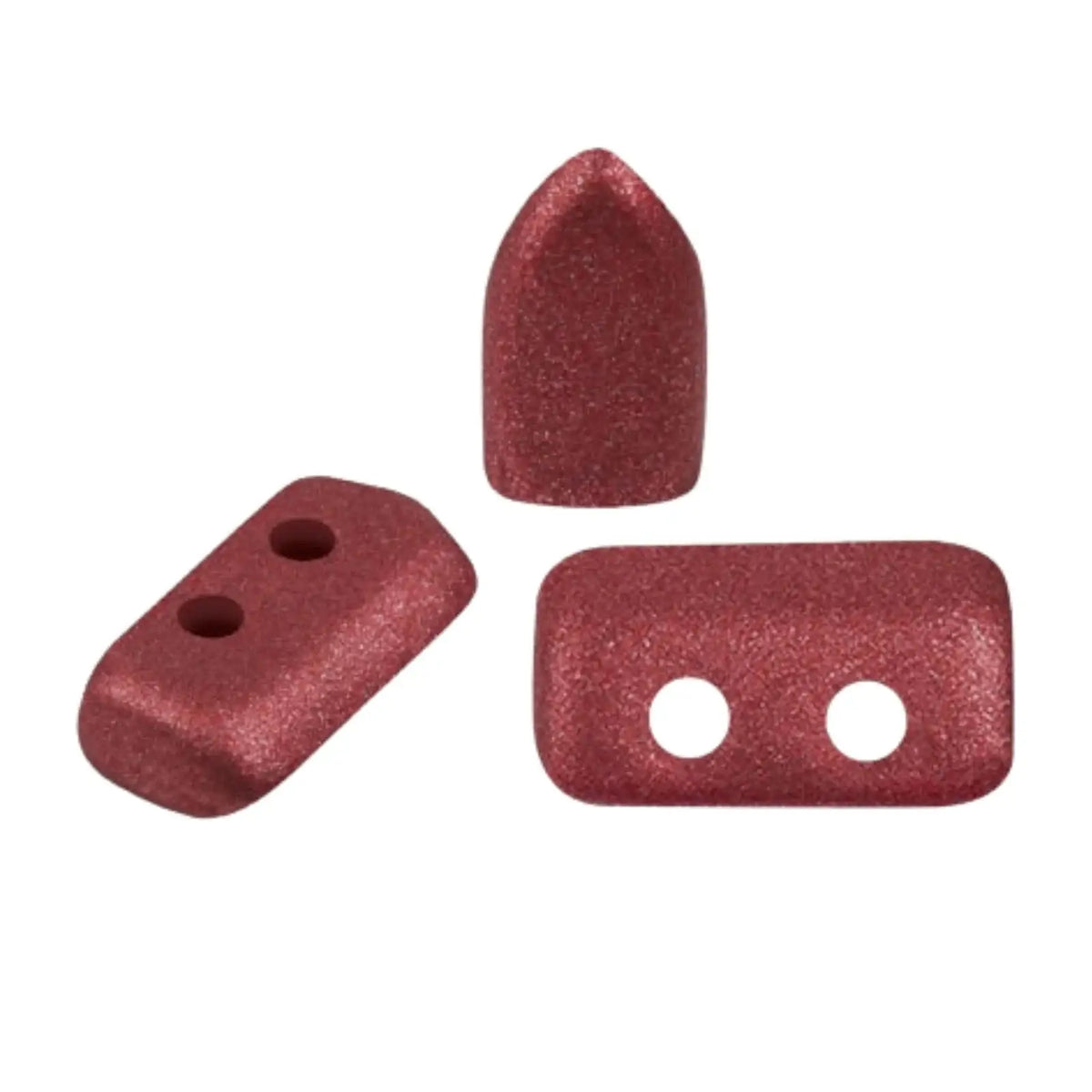 Piros Beads Metal Shine Garnet