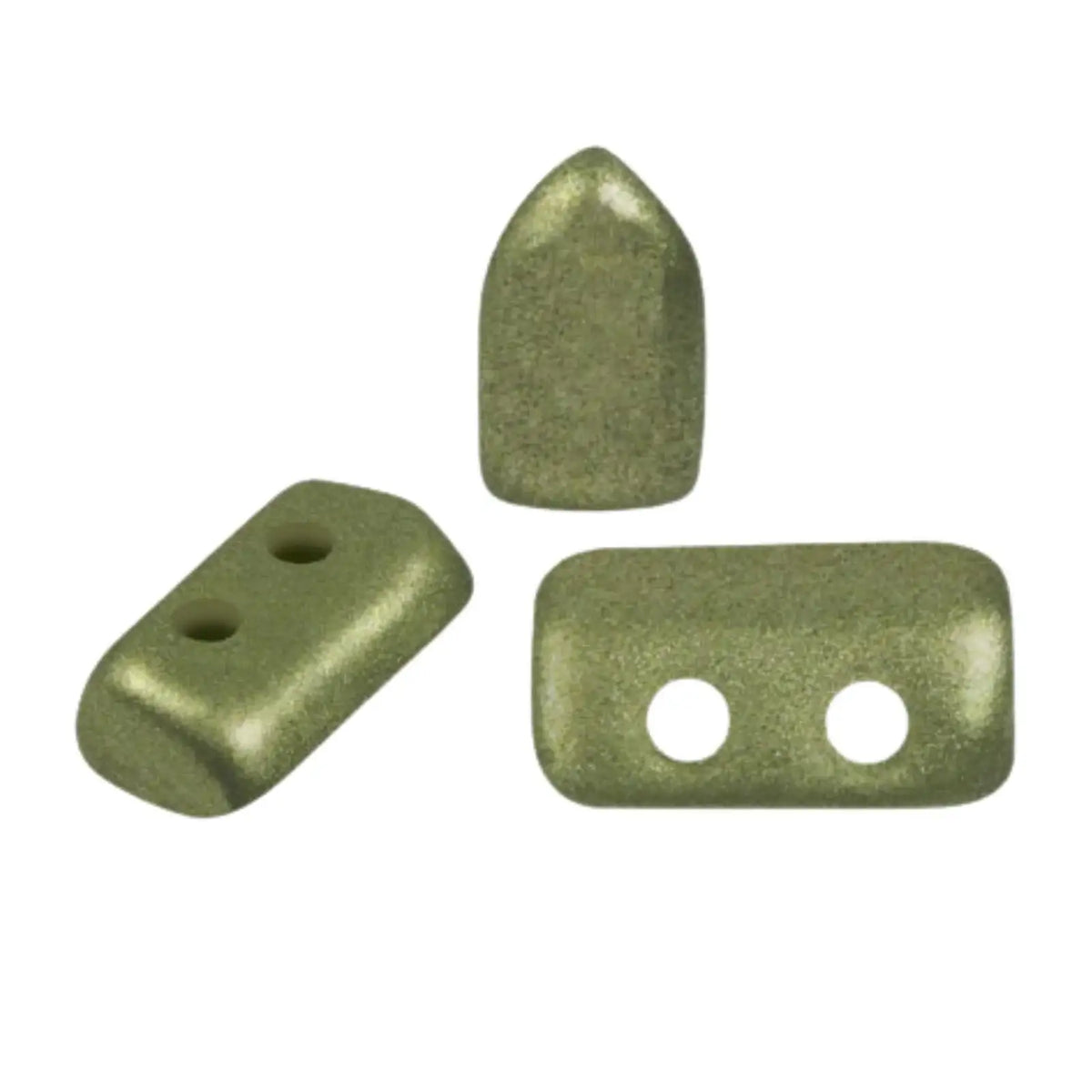 Piros Beads Metal Shine Olivine