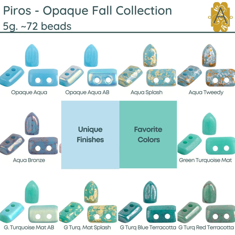 Piros par Puca, 5g, Opaque Fall Collection, 10 colors - The Argus Collection