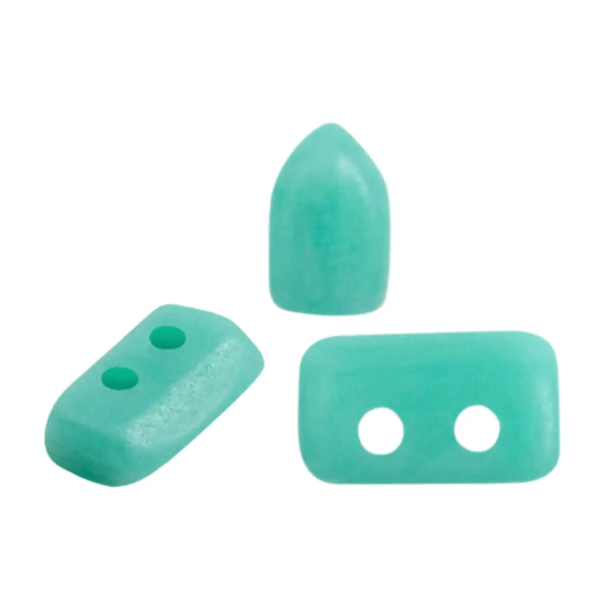 Piros Beads Green Turquoise Matte