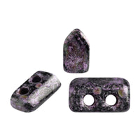 Piros Beads Metallic Matte Violet Spotted