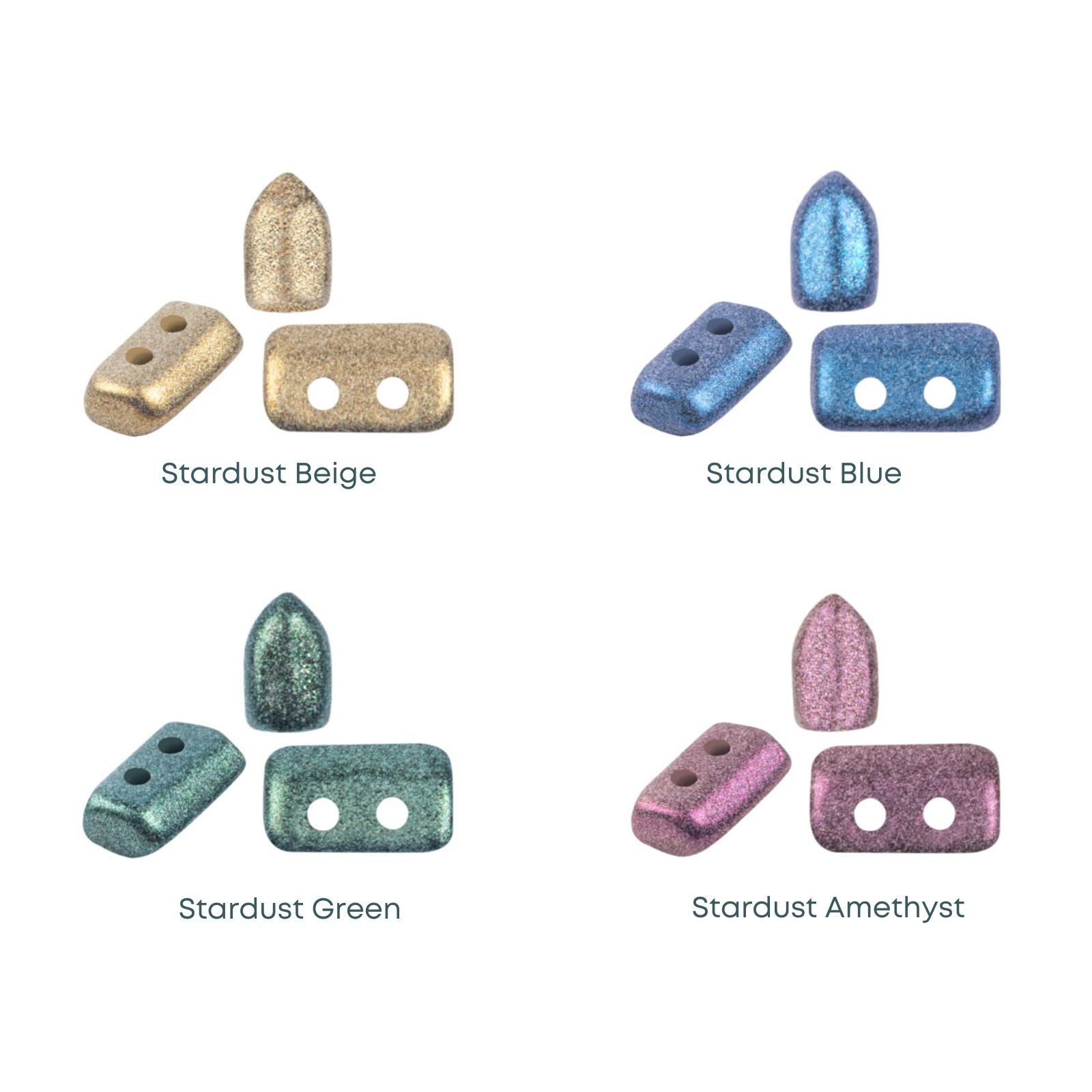 Piros Beads par Puca, Stardust, 5g & 20g