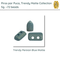 Piros par Puca, 5g, Trendy Matte Collection, 10 Colors - The Argus Collection