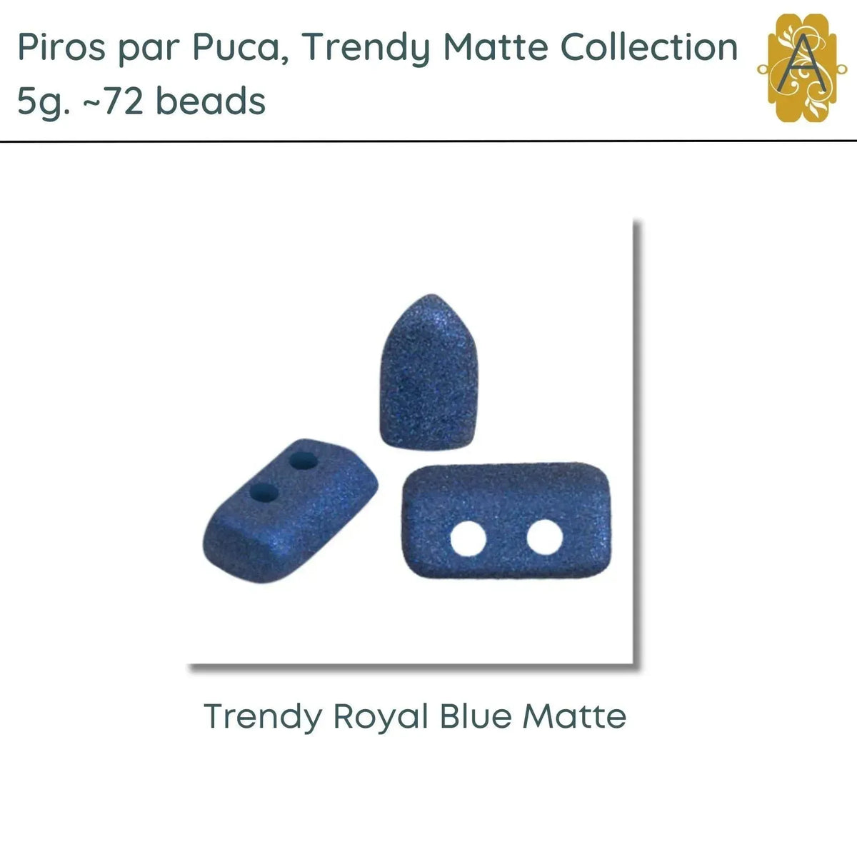 Piros par Puca, 5g, Trendy Matte Collection, 10 Colors - The Argus Collection