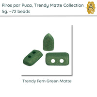 Piros par Puca, 5g, Trendy Matte Collection, 10 Colors - The Argus Collection