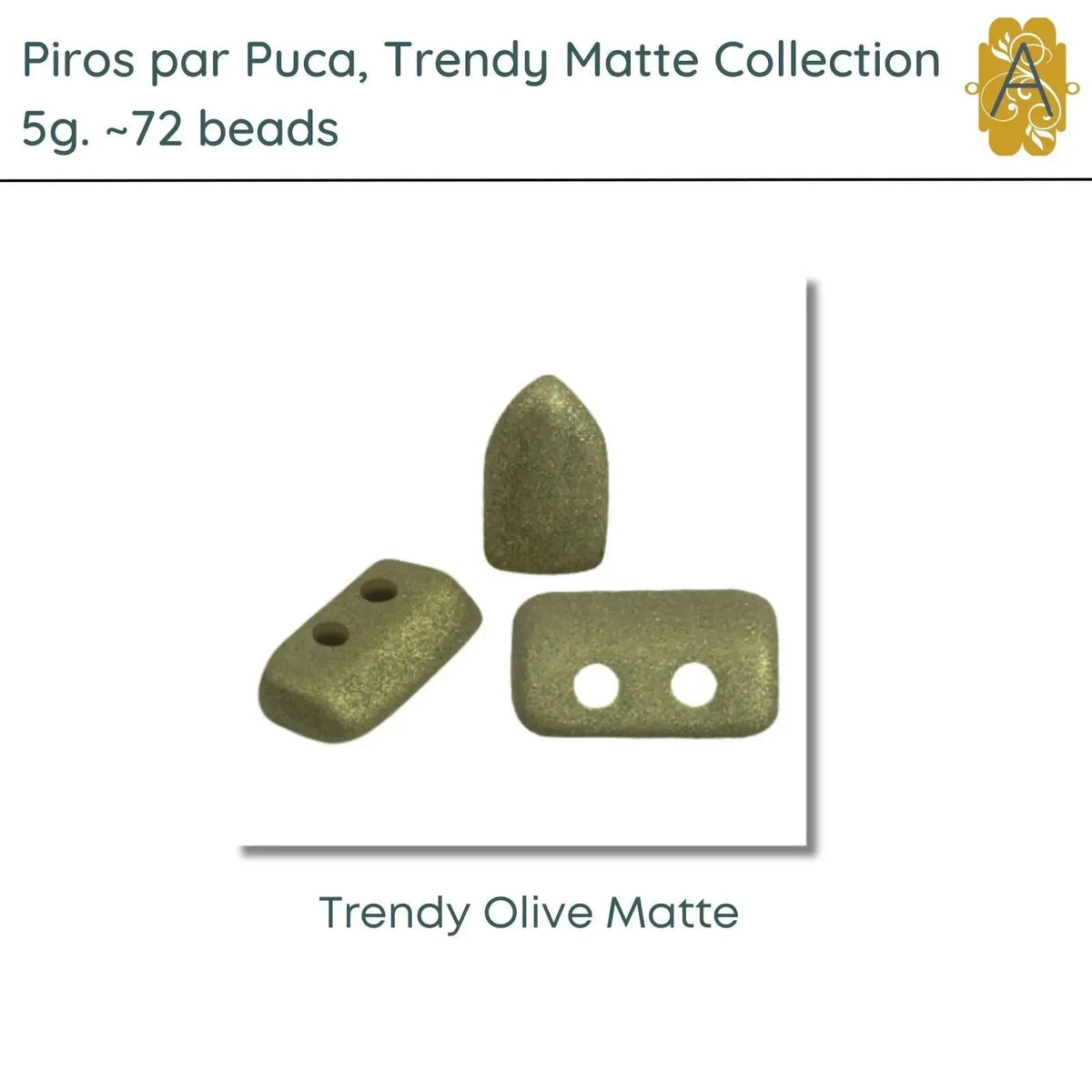 Piros par Puca, 5g, Trendy Matte Collection, 10 Colors - The Argus Collection