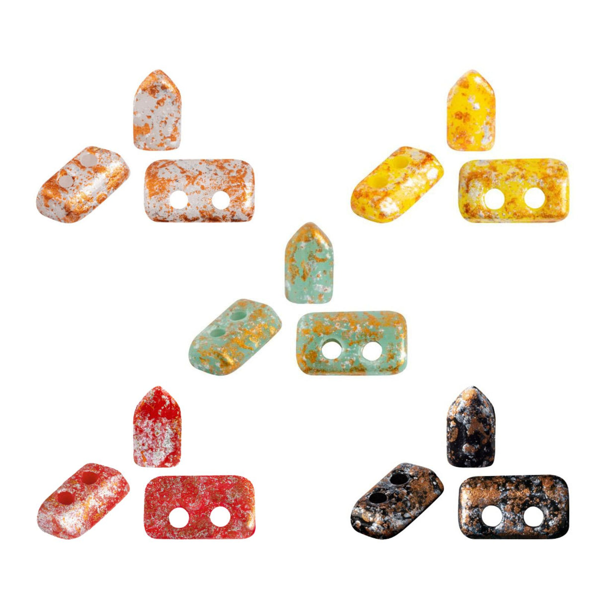 Piros Beads Tweedy Collection