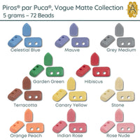 Piros par Puca, 5g, Vogue Matte Collection, 11 Colors