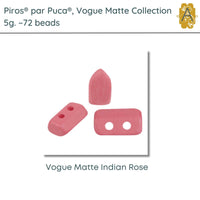 Piros par Puca, 5g, Vogue Matte Collection, 11 Colors