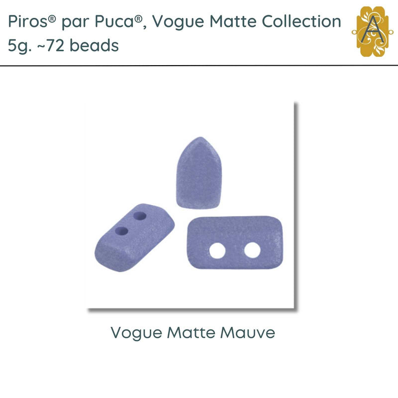 Piros par Puca, 5g, Vogue Matte Collection, 11 Colors - The Argus Collection