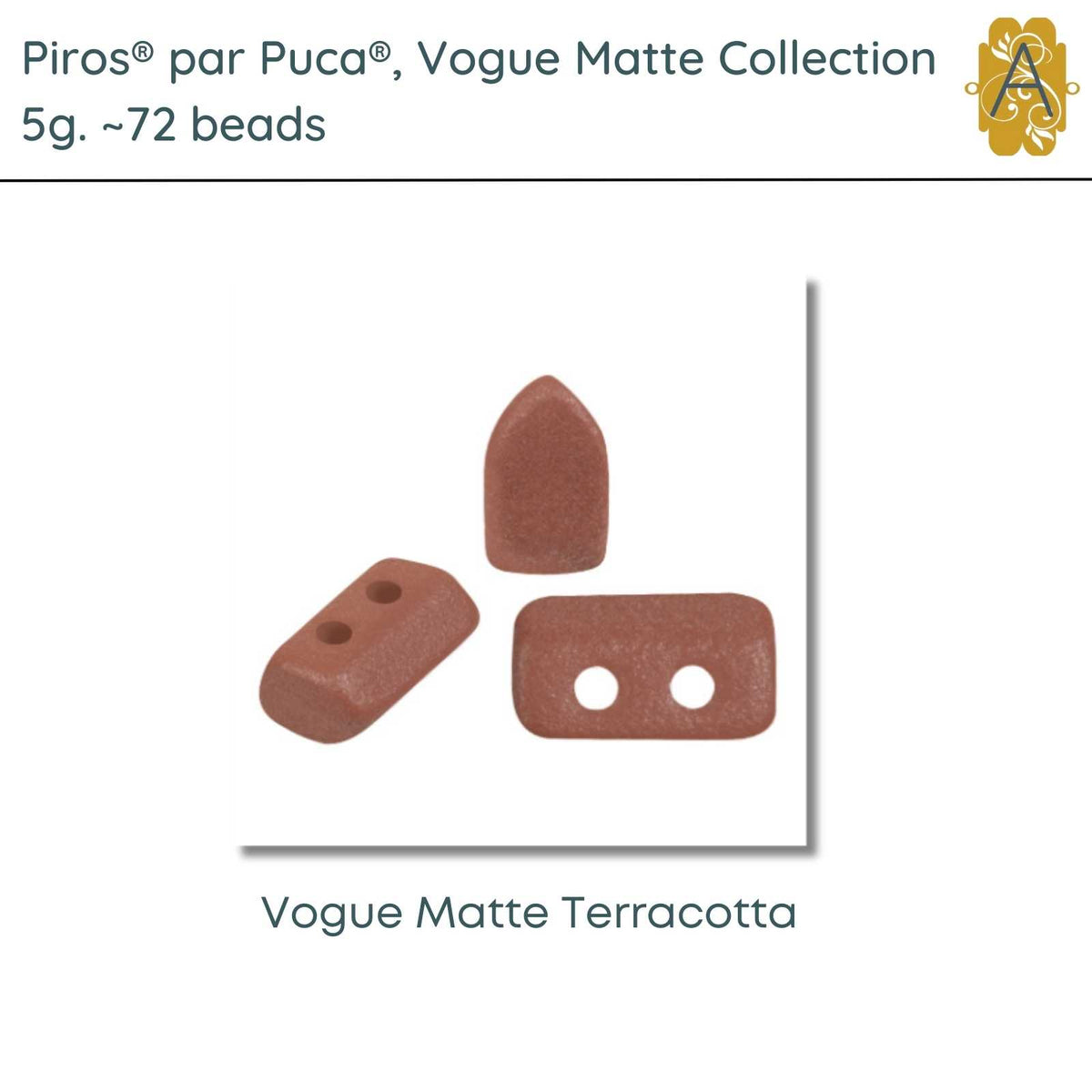 Piros par Puca, 5g, Vogue Matte Collection, 11 Colors - The Argus Collection