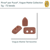 Piros par Puca, 5g, Vogue Matte Collection, 11 Colors