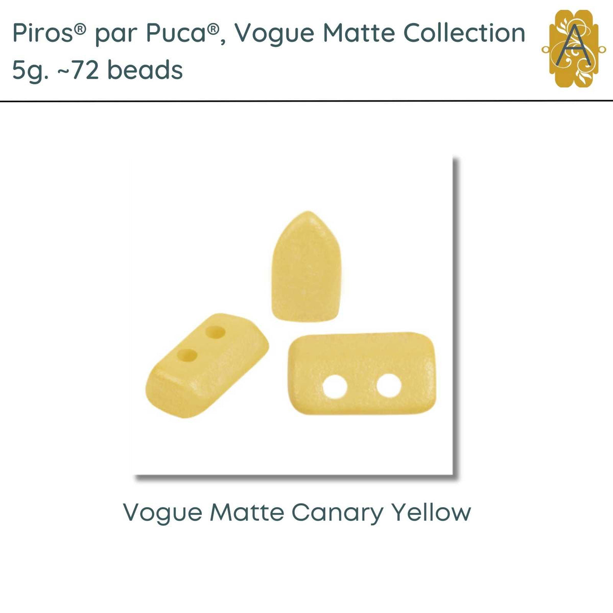 Piros par Puca, 5g, Vogue Matte Collection, 11 Colors - The Argus Collection