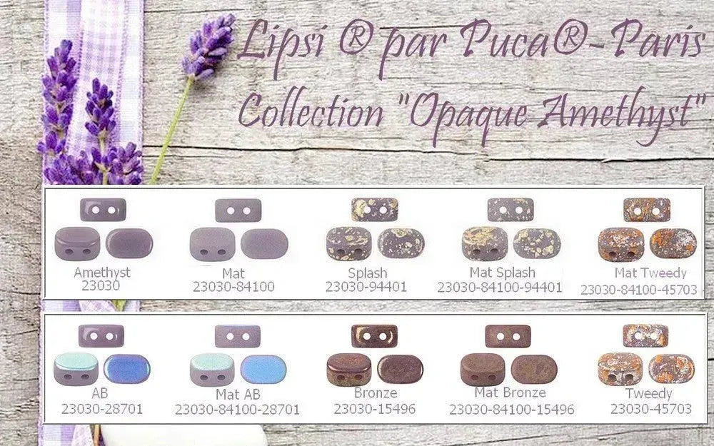 WHOLESALE! Lipsi par Puca, Amethyst Collection, 10 Finishes - The Argus Collection