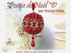 Poesie de Noel Ornament Pattern Par Puca