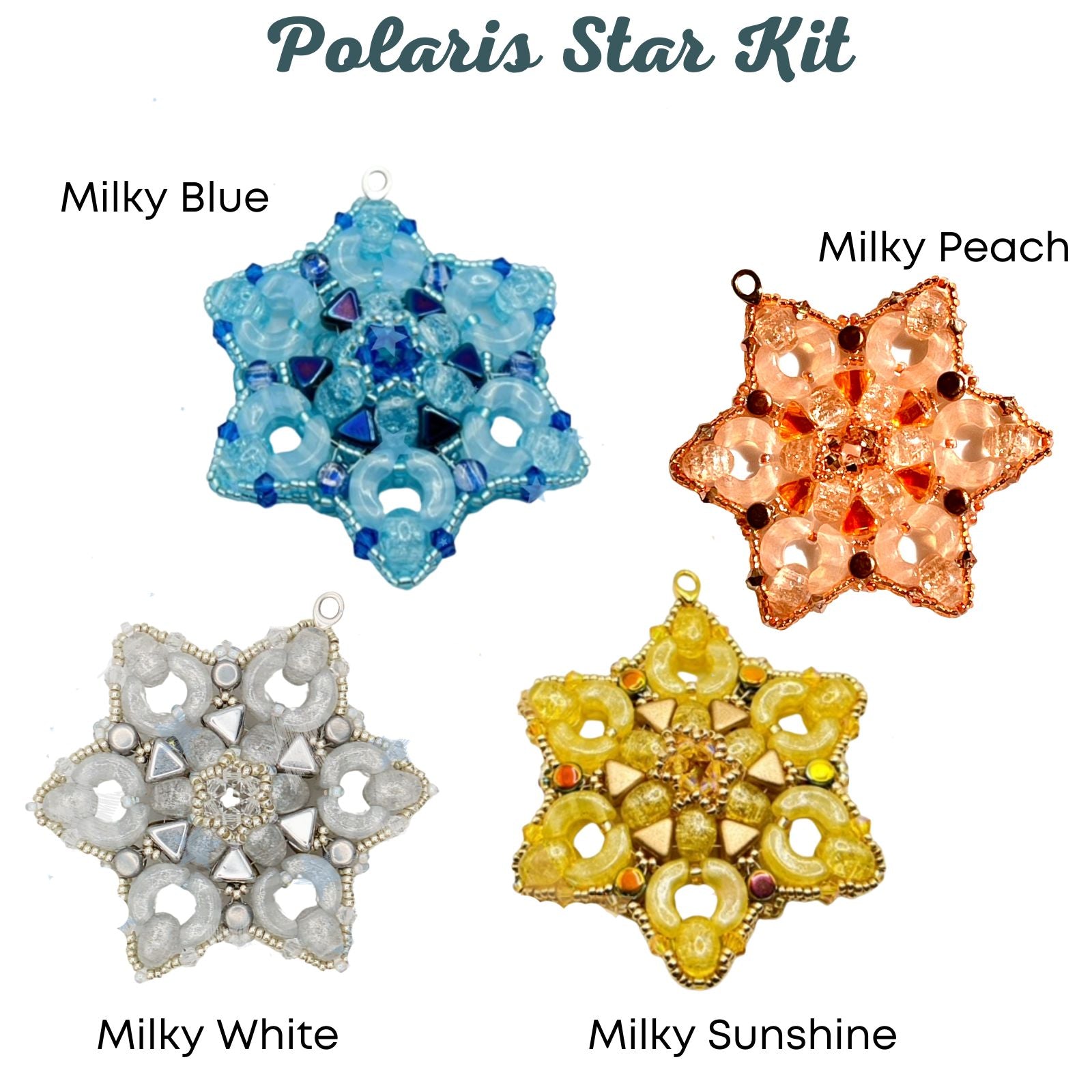 Polaris Star Ornament Pattern par Puca