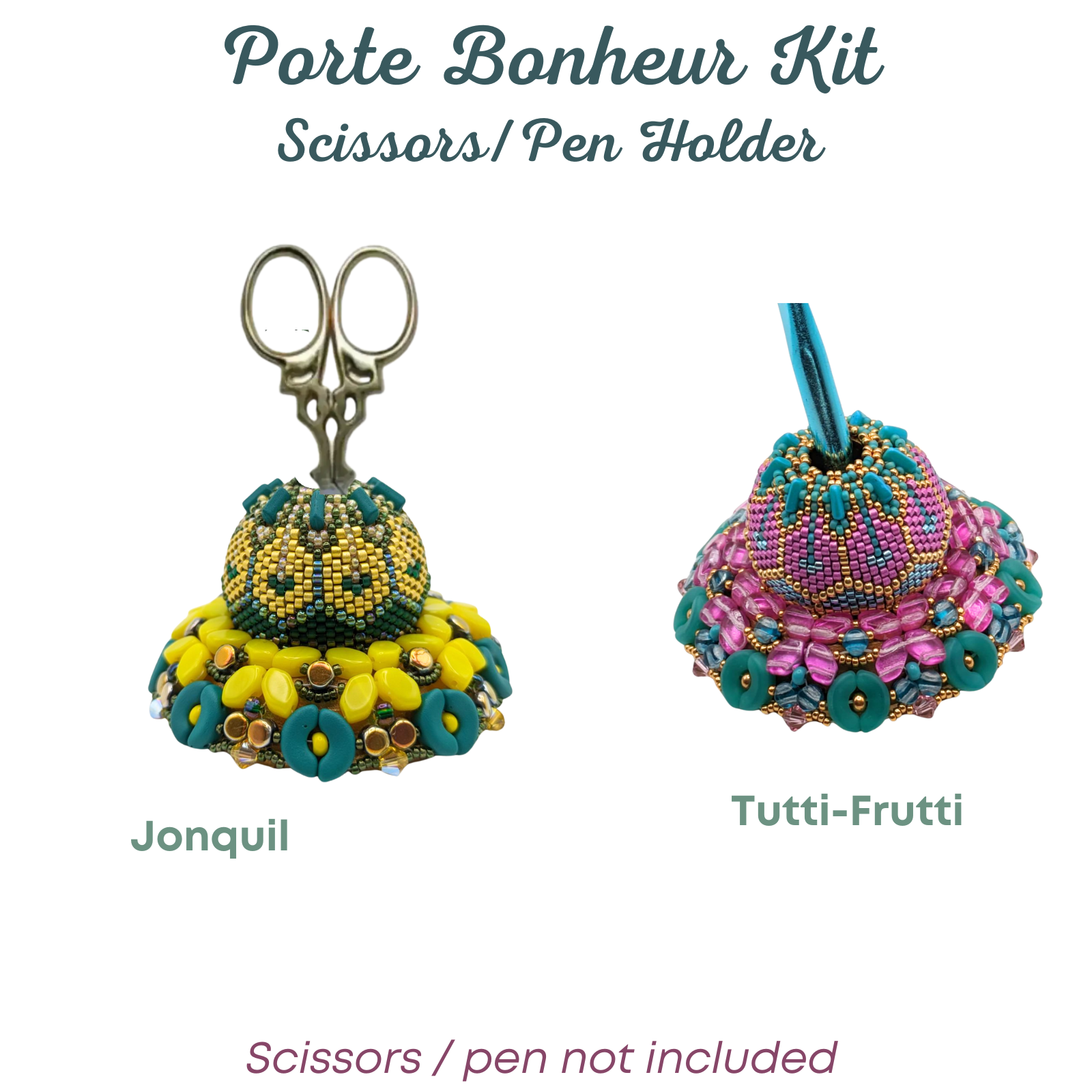 Porte Bonheur Kit, Scissor or Pen Holder