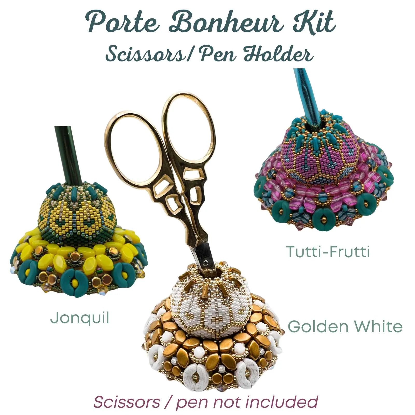 Porte Bonheur Kit, Scissor or Pen Holder - The Argus Collection
