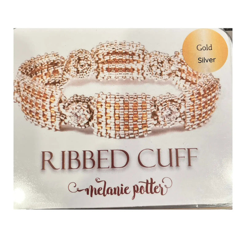 Melanie Potter Ribbed Cuff Kit, Silver & Gold - The Argus Collection