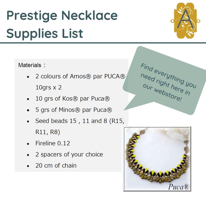 Prestige Necklace Pattern Par Puca - The Argus Collection