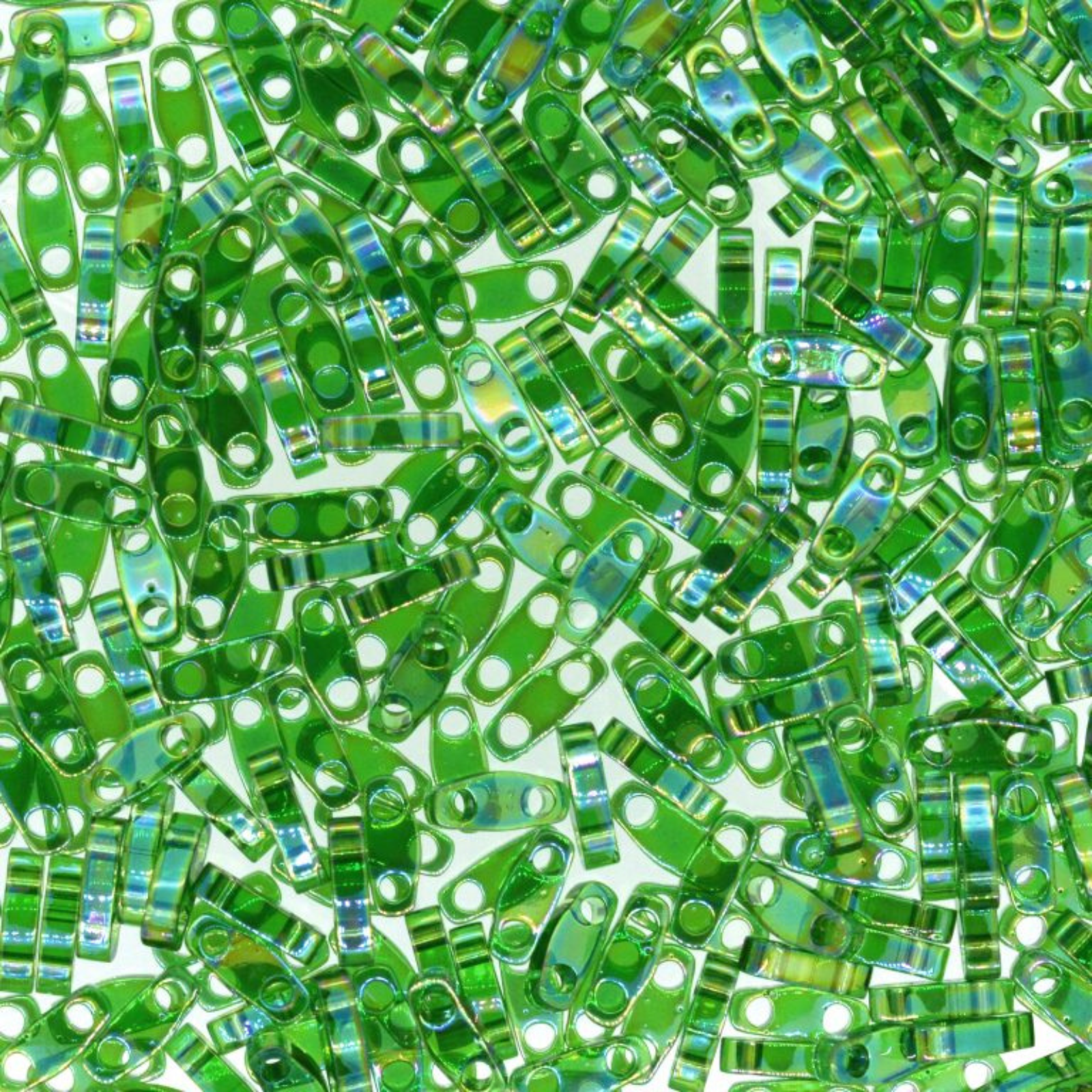Miyuki Quarter Tila QTL-179, Green Transparent AB, 5g