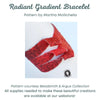 Radiant Gradient Bracelet Pattern by Martha Mollichella - The Argus Collection