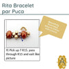 Rita par Puca Bracelet Pattern par Puca - The Argus Collection