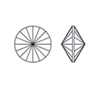 Brilliance Crystal Rivolis, 1122, 14mm, Ocean Delite