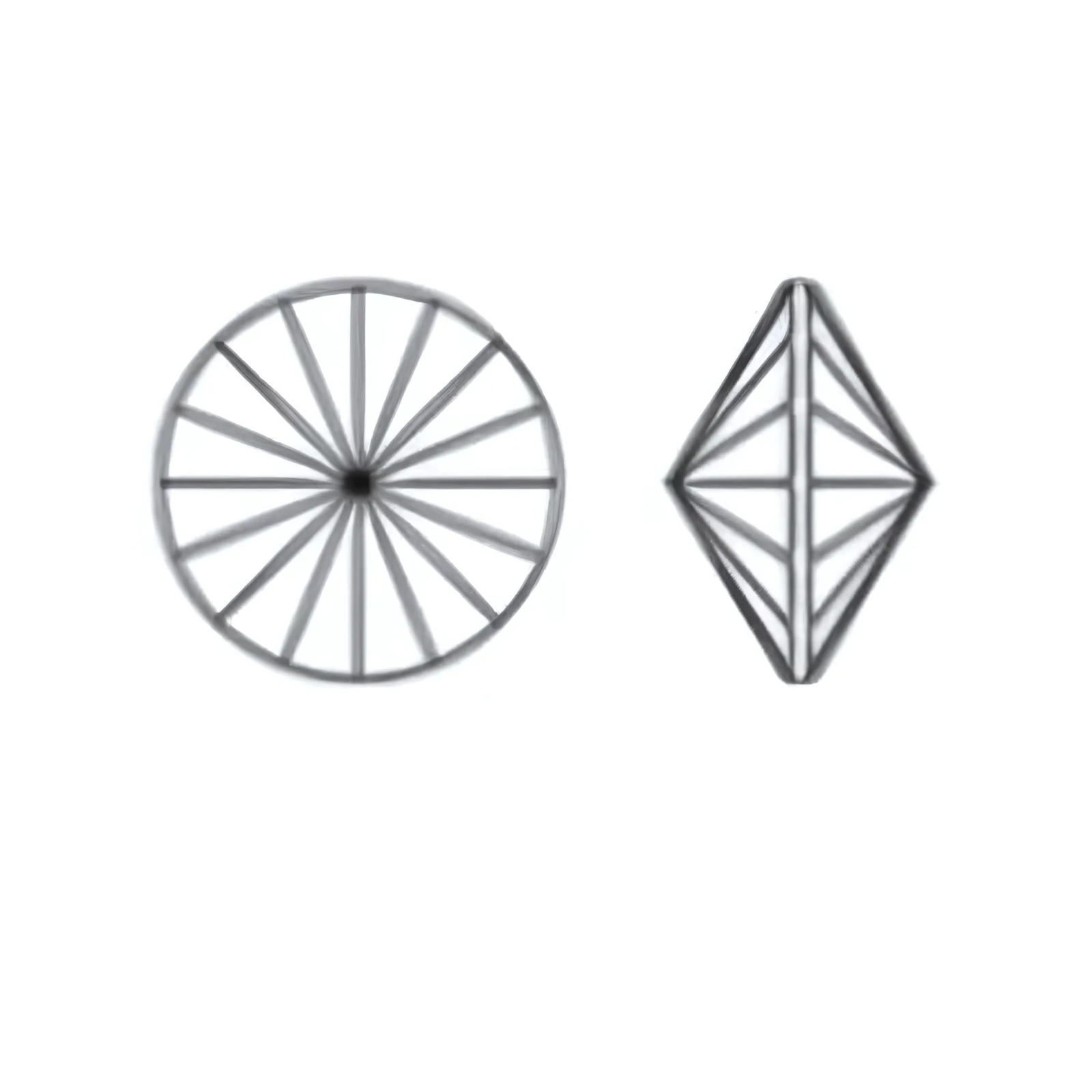 Brilliance Crystal Rivolis, 1122, 14mm, Ocean Delite