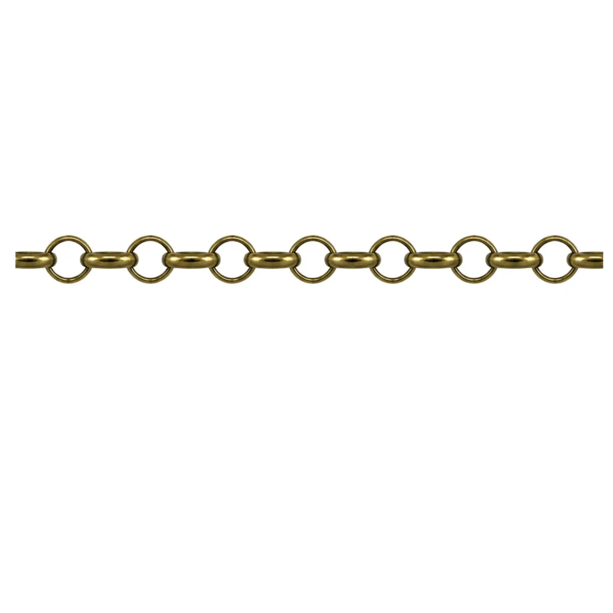 RoloEuroChainAntiqueBrass-Example - The Argus Collection