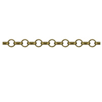 RoloEuroChainAntiqueBrass-Example - The Argus Collection