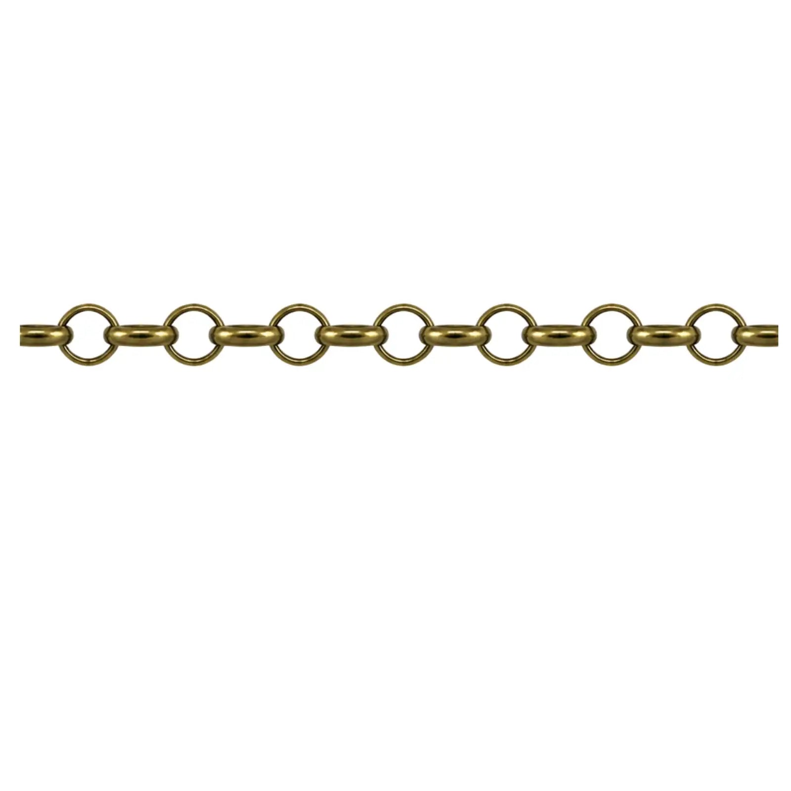 RoloEuroChainAntiqueBrass-Example - The Argus Collection