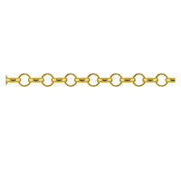 RoloEuroChainGold-Example - The Argus Collection