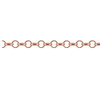 RoloEuroChainRoseGold-Example - The Argus Collection