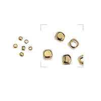Rounded Cube Bead, Spacer Bead, 2mm - The Argus Collection