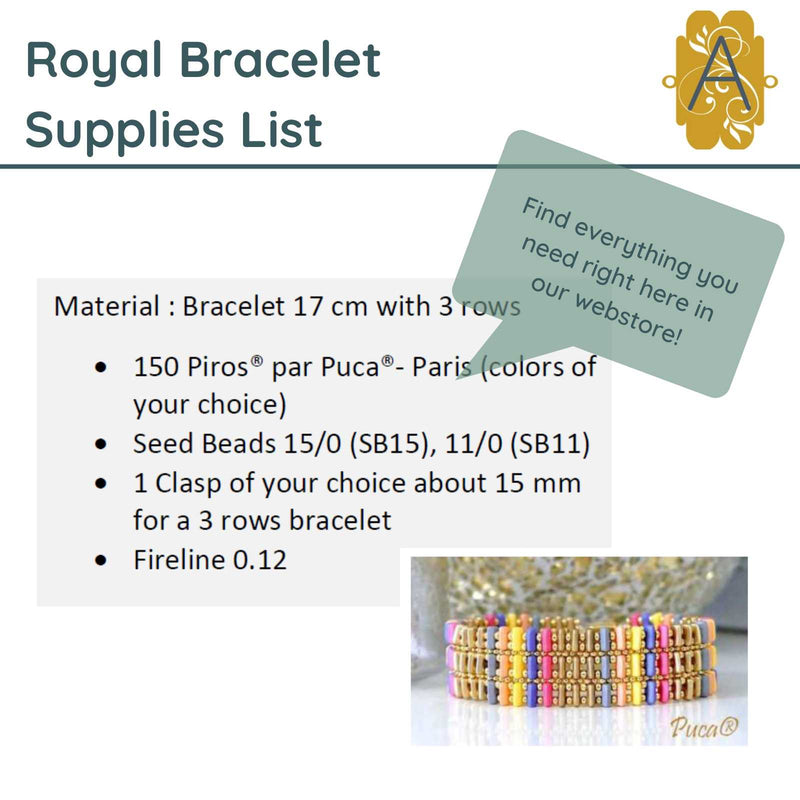 Royal Bracelet Pattern par Puca