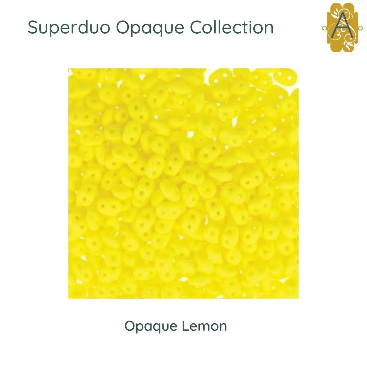 Superduo Beads, 10g., Opaque Collection, 13 Colors - The Argus Collection