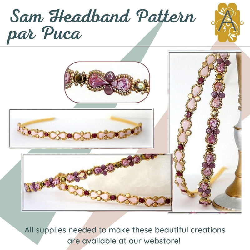 Sam Headband Pattern Par Puca - The Argus Collection