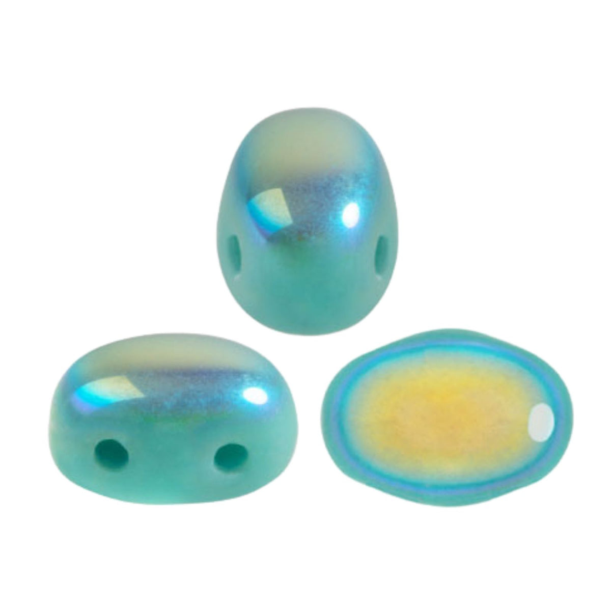 Samos Beads Green Turquoise AB