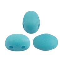 Samos Beads Blue Turquoise Matte