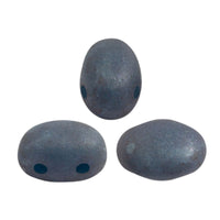 Samos Beads Blue Turquoise Matte Nebula