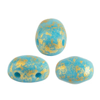 Samos Beads Blue Turquoise Splash