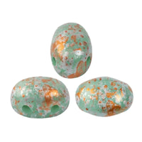 Samos Beads Blue Green Opal Tweedy