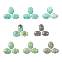 Samos Beads Blue Green Opal Collection