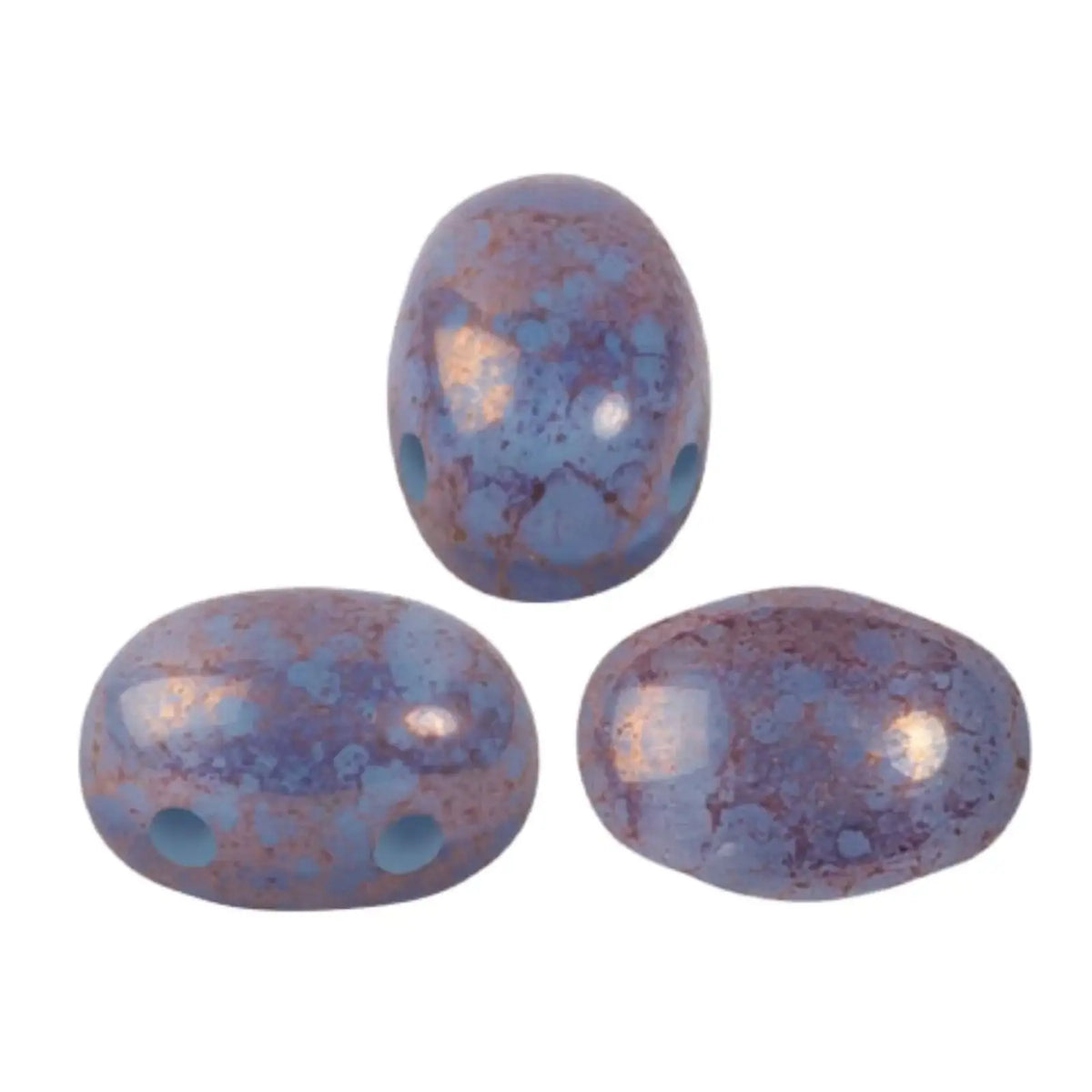 Samos Beads Blue Opal Bronze