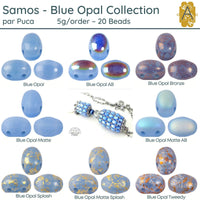 Samos par Puca, 5g, Blue Opal Collection, 8 Finishes - The Argus Collection