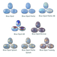 Samos Beads par Puca, Blue Opal, 5g & 20g - The Argus Collection